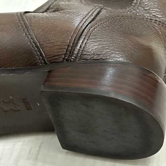 Tory Burch Christy Tumbled Leather Stretch Boot Sz 10 1/2M